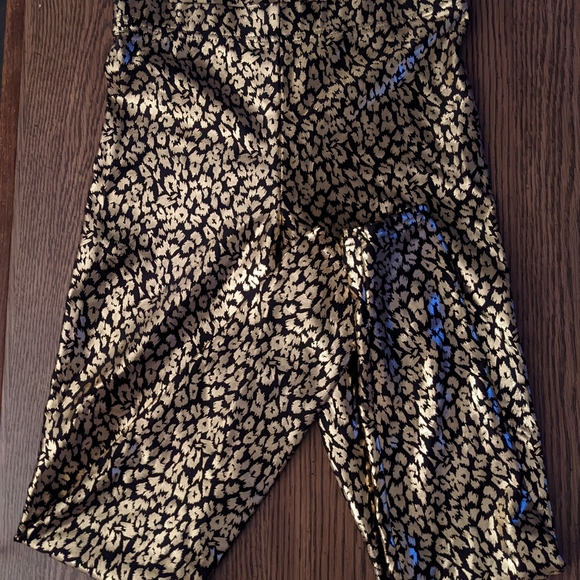 Blackmilk size Medium gold cheatah print high waisted leggings - Picture 4 of 4